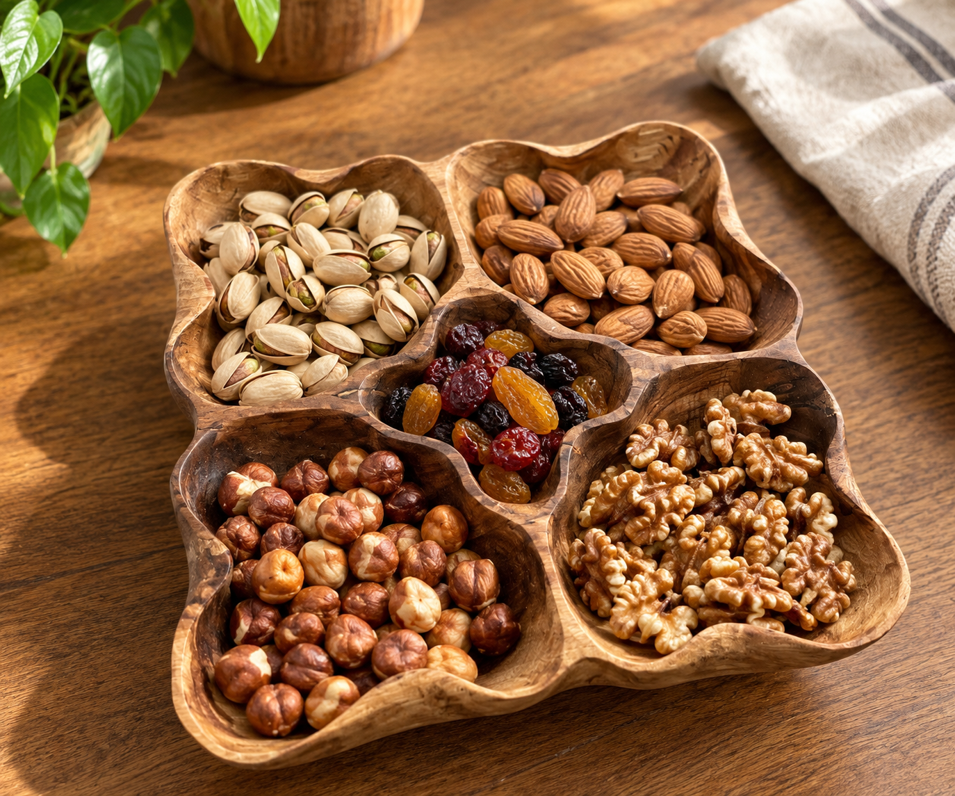 اردو خوری چوبی 5 خونه