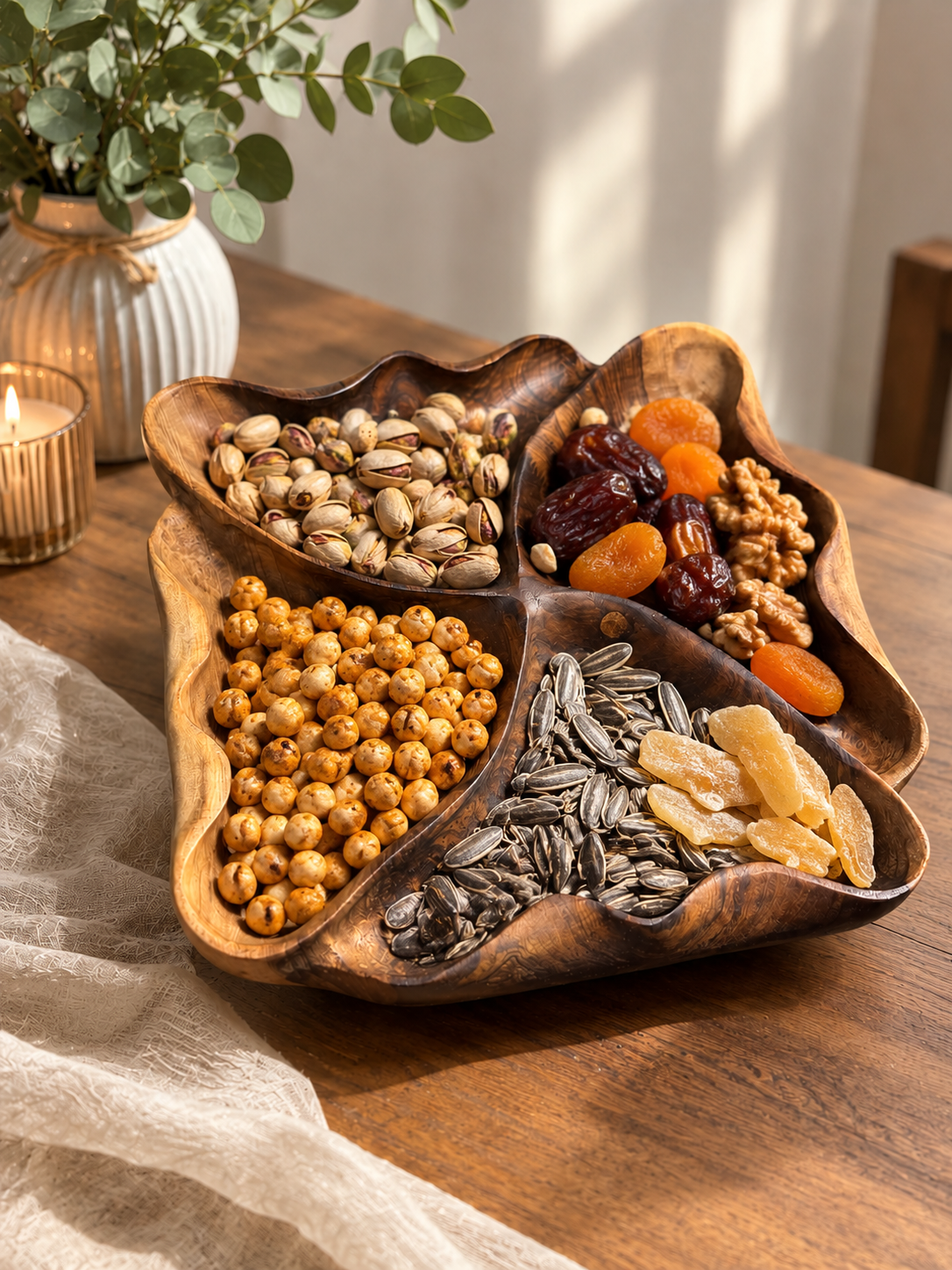 اردو 4 خونه منفی تراش چوبی